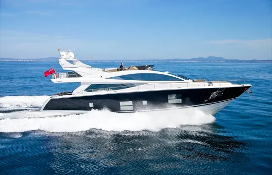 Pearl 67 Power Mega Yacht Crewed Charter in Port Calanova, Spain
