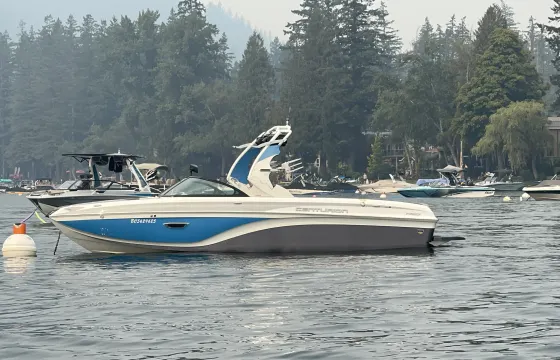 Cultus Lake | Surf and Play on 23' Centurion Wakeboat!