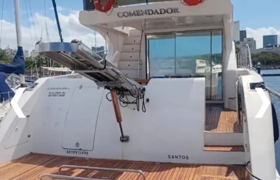 Mega yacht 64 foot luxury in rio de Janeiro