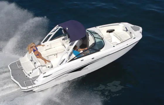 Monterey M6 25' for Exploring Lake Minnetonka