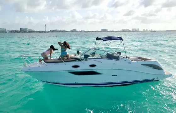 Luxury 27ft Sea Ray yacht – Private Experience in Cancun