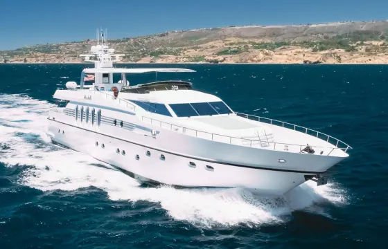 108' Monte Fino Power Mega Yacht Charter in Los Angeles, CA