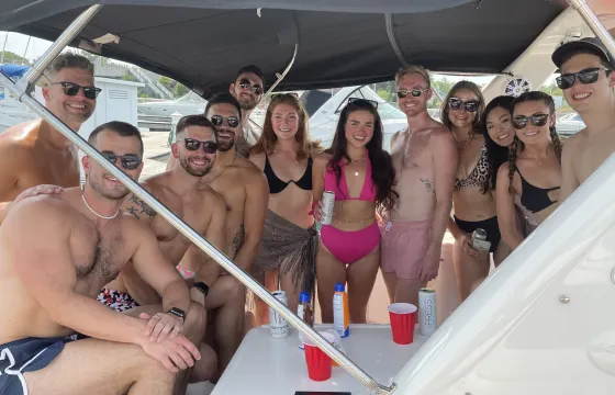 40’ Cruiser Yacht Charter for fun, music and you bring the action!