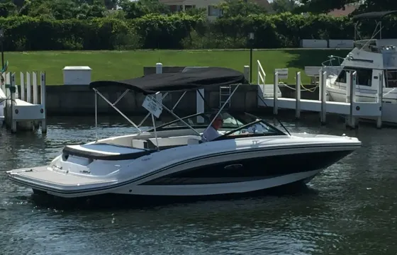 Tonka Boat Rentals~Boating on Demand~Passenger Limits: Captained=6-Bare boat=11