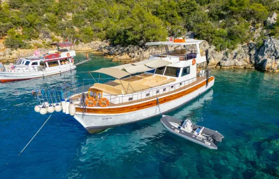 62ft Custom Gulet Yacht Holiday in Fethiye, Turkey - 4 Cabins, Sleeps 10