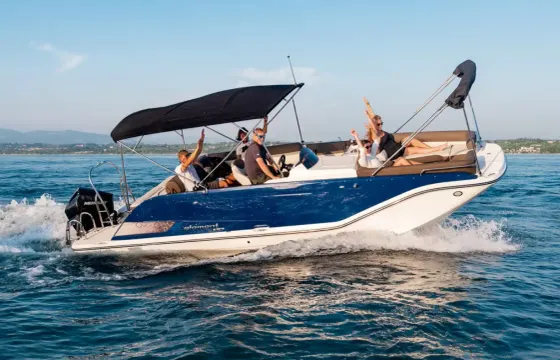 Avi Resort/Casino:  Luxury Pontoon Boat for charter! GB03