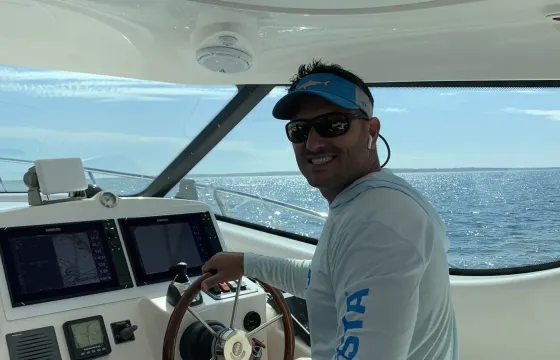 Come onboard the 45ft Tiara Sovran Motor Yacht