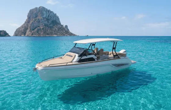 Brandnew Sterk 26 Luxury Boat with 250 Honda Motor for rent in Ibiza