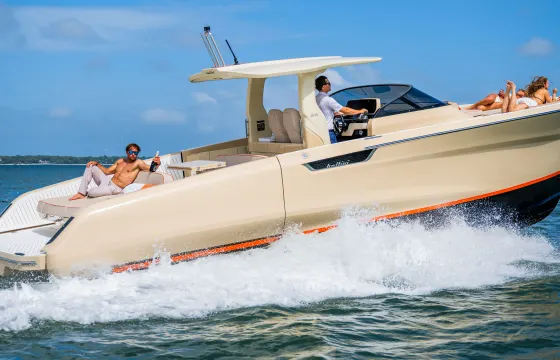 40' 2025 Bellini Yacht + Seabob Rental in Boca Raton, Florida