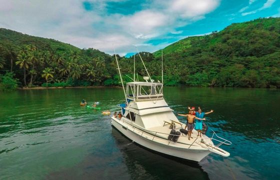 Finesse Bertram Yacht Charters along the North West Coast