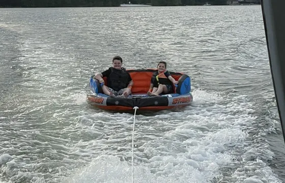 Tubing and Water Fun on Candlewood Lake