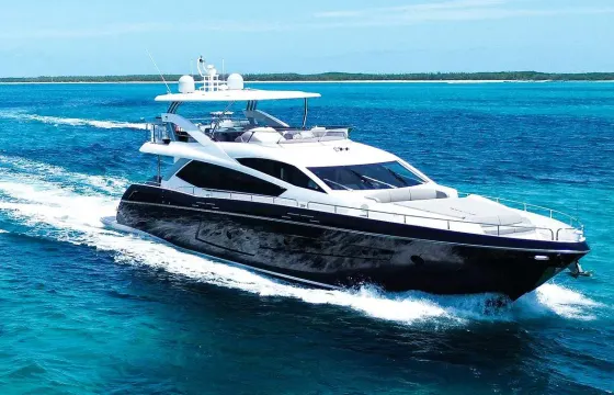 Escape to unparalleled luxury on this 75ft Sunseeker serving Florida & Bahamas