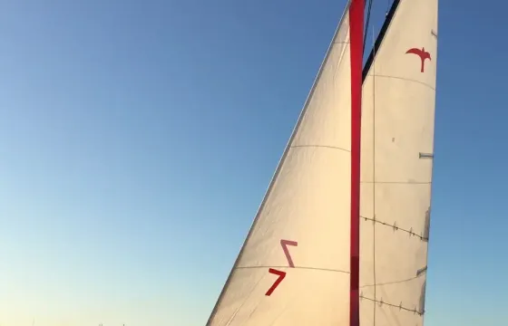 21' Valk Sailboat in Kortgene at the Veerse Meer