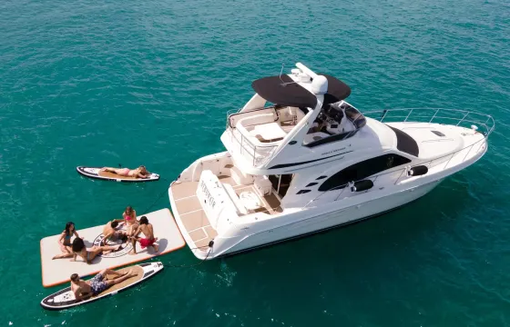50' Multi-level Sea Ray Luxury Yacht with Party up to 12 in Chicago