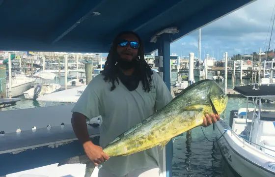 Deep sea light tackle and reef fishing Nassau Bahamas