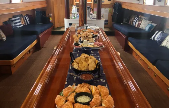 Sailing Charter On 72' Tall Ship on SF Bay, California- up to 49 passengers