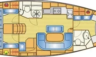 Bavaria 40 SPRINGROSE Cruising Monohull rental in Agropoli