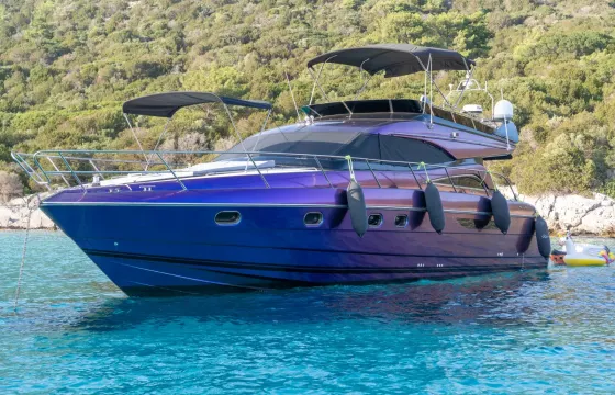 Luxury 59' Princess Motor Yacht for Daily Cruise in Bodrum