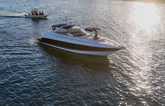 Oahu Sunset & City Lights Yacht Cruise – Private 54’ Sunseeker Experience