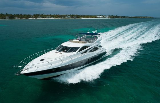 Luxury 72' Sunseeker Manhattan Mega Yacht in Miami Beach, Florida
