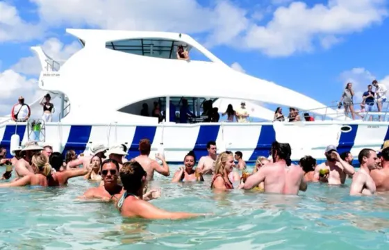 Punta Cana Booze Cruise Experience  Snorkeling • Sandbar • Music • Drinks