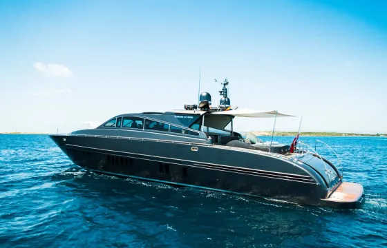 Discover Ibiza In Style With 90ft Leopard Motor Yacht For 12 Guests