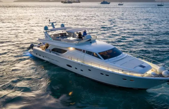 Ultra VIP Ferretti 80 Yacht Charter in Panama Luxury Experience
