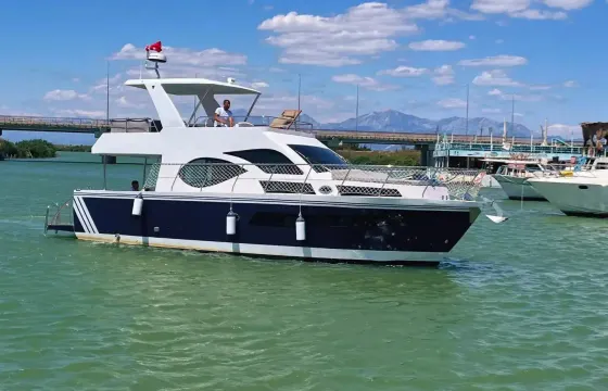 Custom-Built Day Trip Motor Yacht in Antalya: 13 Meters, 10 Guests