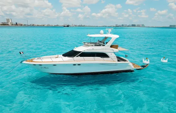 Oustanding Sea Ray 52 ft, up to 20 guests included, with Inflatables & Paddle!