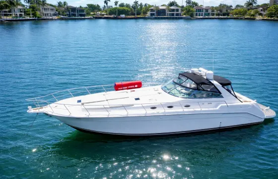 Luxury Sea Ray 50’ Sundancer – Miami Yacht Charter