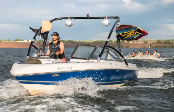 25ft Tige 2300V Limited Wakeboard Boat