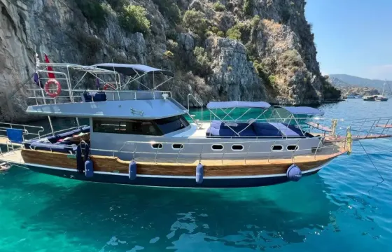 Day & Overnight Boat Charter - up to 12 guests in Göcek | A/C in All Cabins