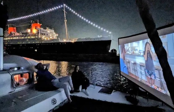 Unforgettable Movie Night Onboard Our 380 S2 Lagoon
