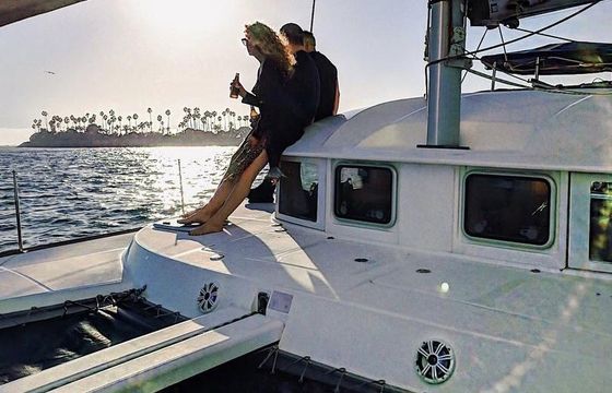 38' Sailing catamaran for parties / events in Long Beach! DISCOUNT WEEK DAYS
