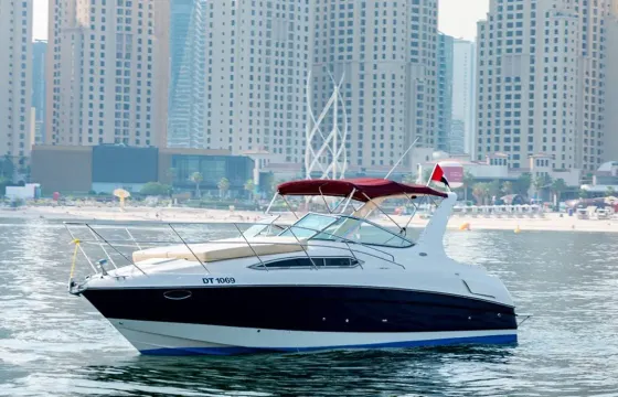 Dubai Party Yacht Rental – 2024 Refit Regal 33ft (8 PAX)