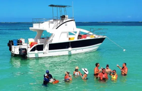 37ft Luxury Private Catamaran Charter in Punta Cana, Dominican Republic