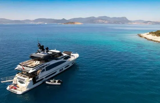 115ft Luxury Custom Mega Yacht Charter in Bodrum for 80 Guests