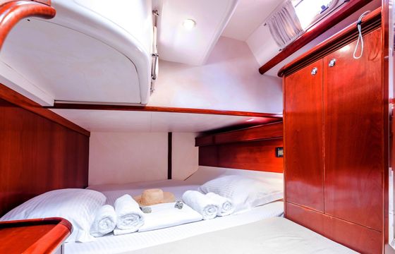 Alpha 56 2007 Sailing Yacht Adventure in Mykonos, Greece