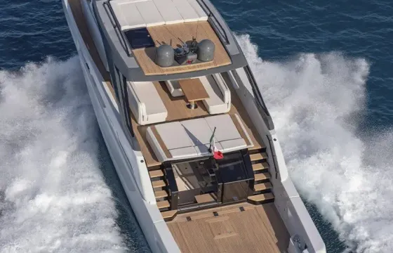 Blue Game 74	Power Mega Yacht in Port Calanova, Spain