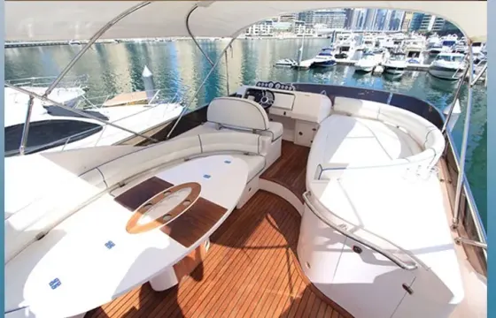 19 Pax - 850 AED per hour on this 55ft Motor Yacht in Dubai