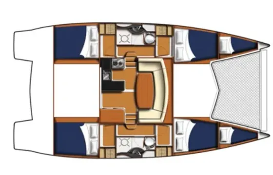 One Week of Sailing on a Cruising Catamaran with up to 8 persons