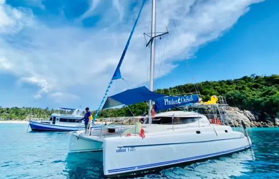 38' Fountaine Pajot Sailing catamaran for rent in Phuket