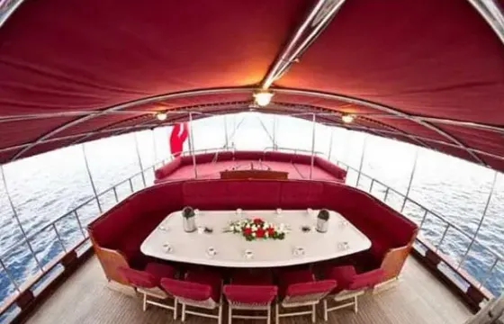 CELIK ES D. This Wonderful Deluxe Gulet is 32 m Long and for 16 People.