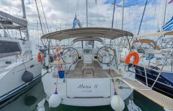 Jeanneau 54 Sailboat for charter in Alimos Marina