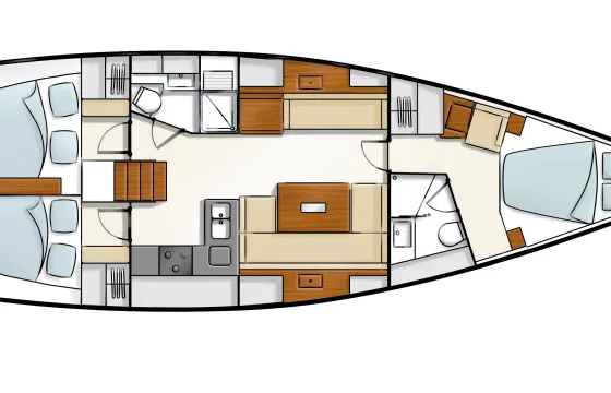Charter Hanse 430e - Isle of Ruegen