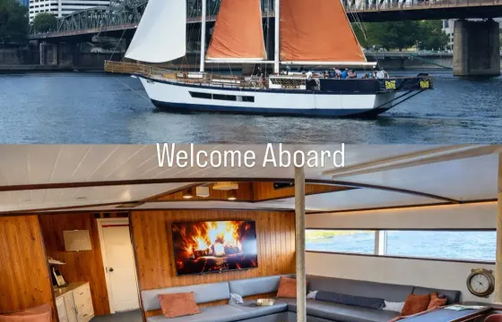 Celebrate Boldly. Sail Beyond Ordinary on our 86 foot Schooner