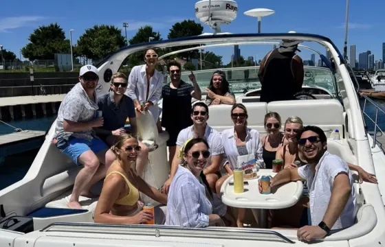 Sea Ray 370 Sundancer Motor Yacht Rental in Chicago - USCG Captain Required