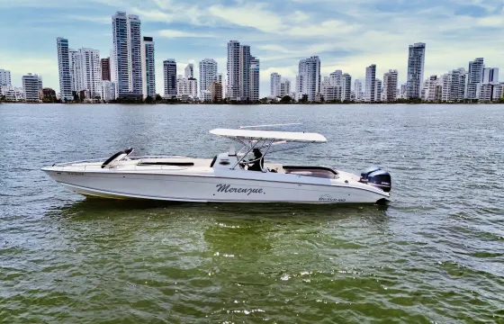 Rent Private Boat 41ft for island day Islas del Rosario Cholon Baru