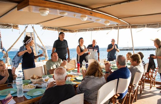 Captained Charter a 85' Sailing Gulet in Athens, Greece!