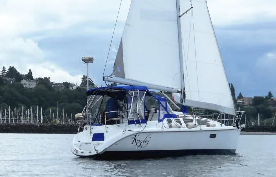 Puget Sound Sailing Adventure on 32' Hunter Sailboat